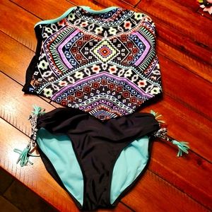 Girls Wonder Nation Tankini